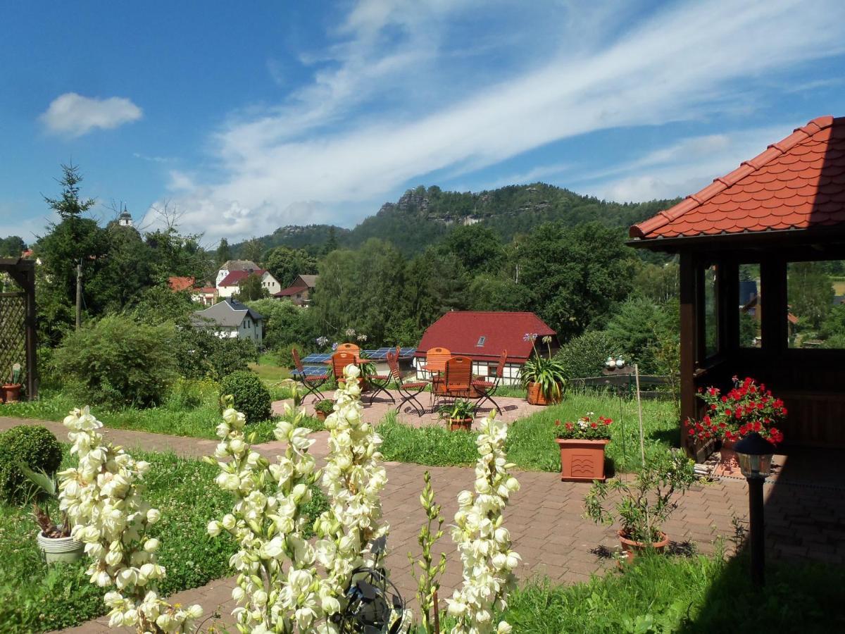 Ferienpension Gabriele 15 Kurort Gohrisch Exterior foto